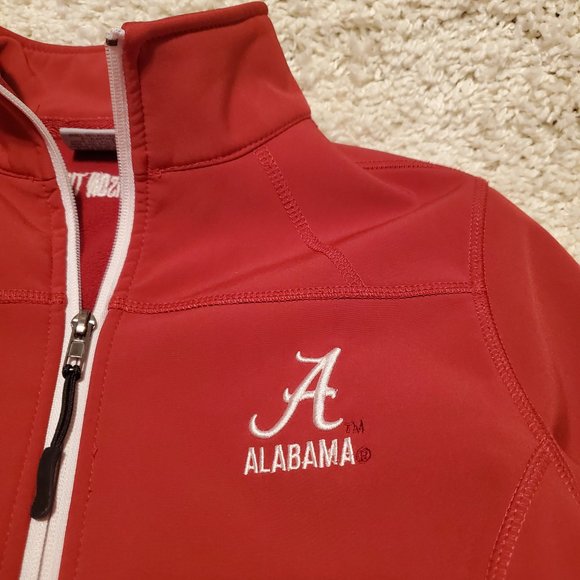 Alabama Crimson Tide Red Zippered Jacket Size Small - Picture 3 of 9